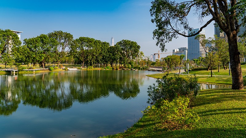 深圳桂灣公園-采用世邦廣播系統